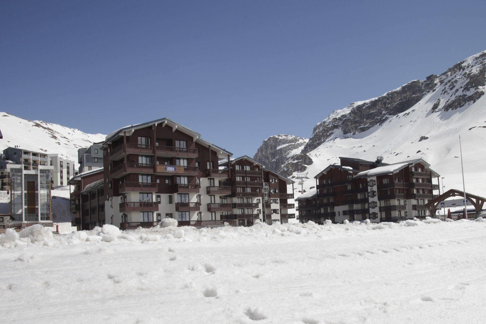 טיגנס Residence Odalys Le Rond Point Des Pistes מראה חיצוני תמונה