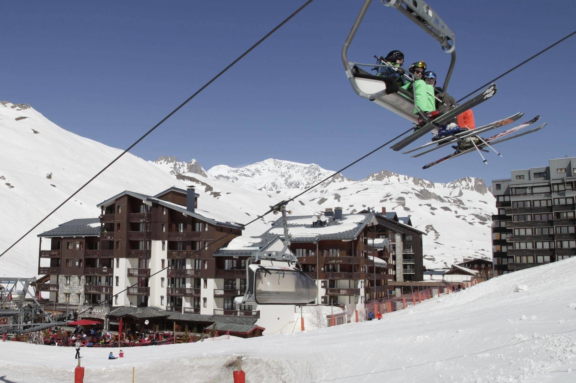 טיגנס Residence Odalys Le Rond Point Des Pistes מראה חיצוני תמונה